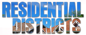 Residential Districts - Decorative Text Image
