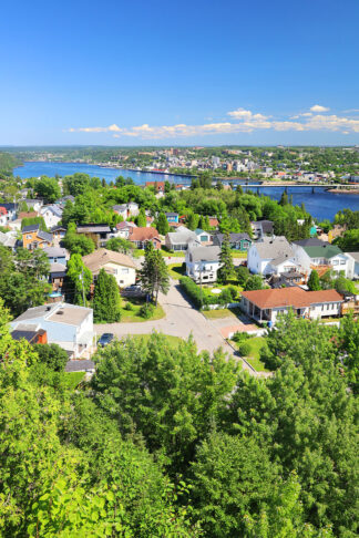 Saguenay City in Summer - Just Creative Royalty-Free Stock Imagery at Budget Prices